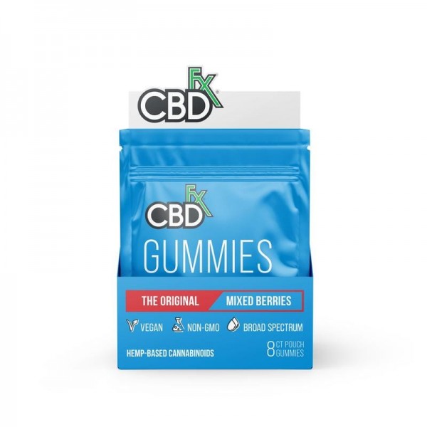 CBDfx Mixed Berry CBD Gummies