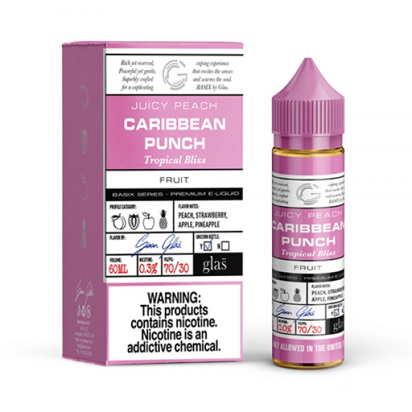 GLAS Basix Caribbean Punch 60ml Vape Juice - 0mg