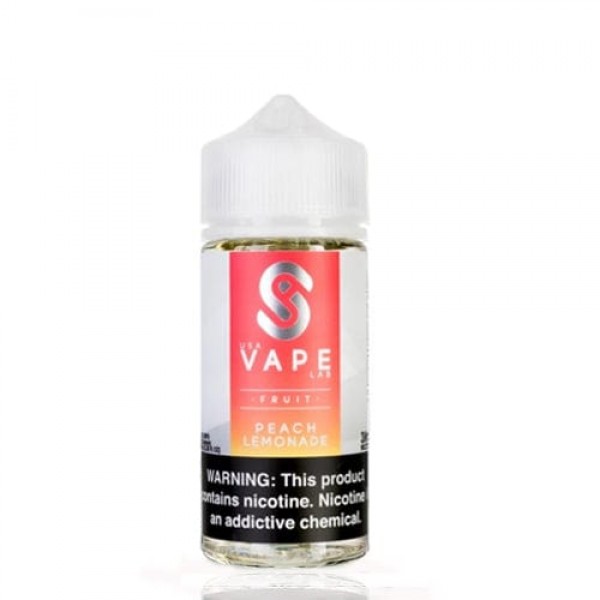 USA Vape Lab Peach Lemonade 100ml Vape Juice