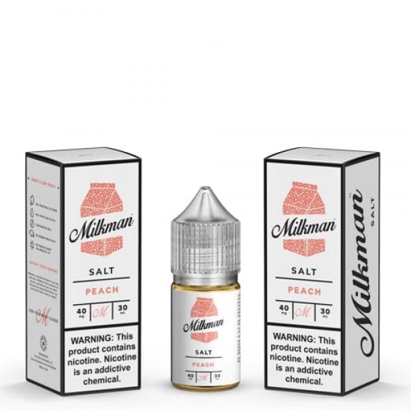 The Milkman Salt Peach 30ml Nic Salt Vape Juice