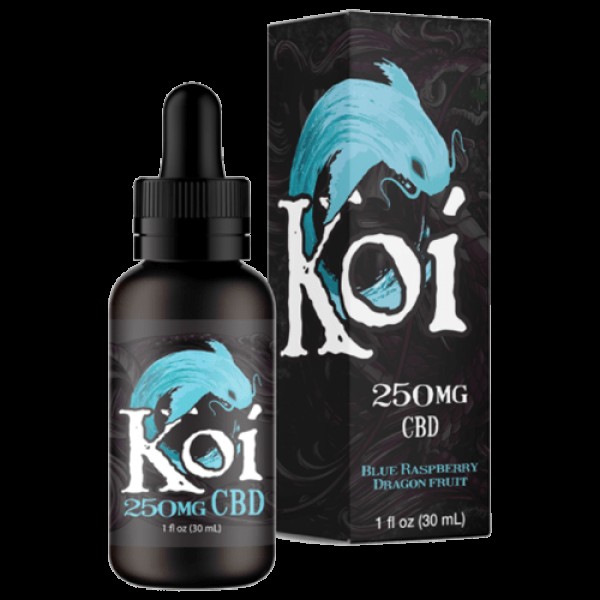 Blue Raspberry Dragon Fruit 30ml CBD Juice - Koi