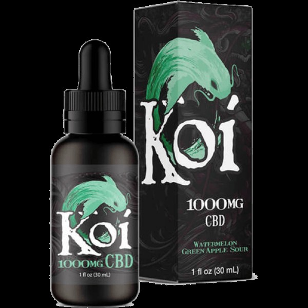 Green Sour Apple 30ml CBD Juice - Koi