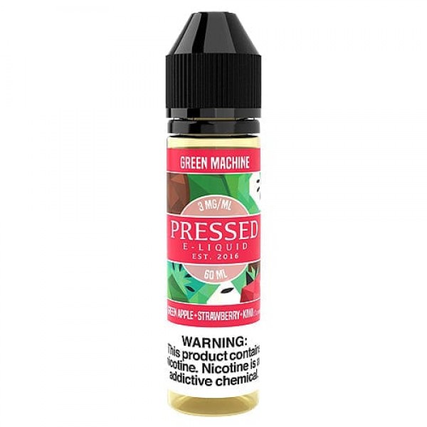 Green Machine 60ml Vape Juice - Pressed