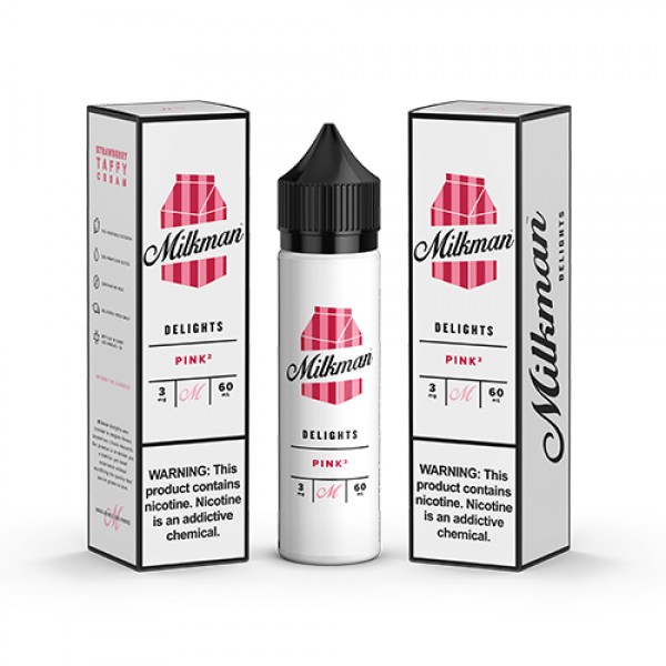 The Milkman Delights Pink Squared 60ml Vape Juice