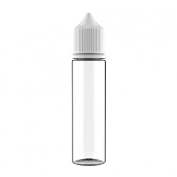 Chubby Gorilla 60ml Unicorn Bottle white w/ clear (V3)