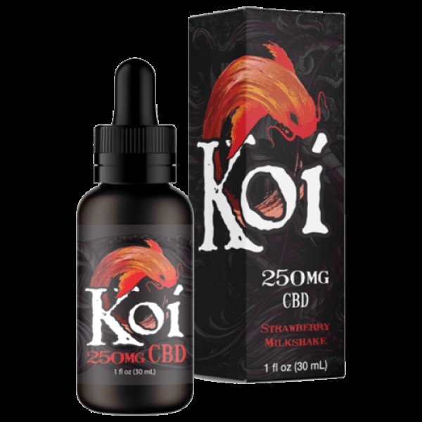 Strawberry Milkshake 30ml CBD Juice - Koi